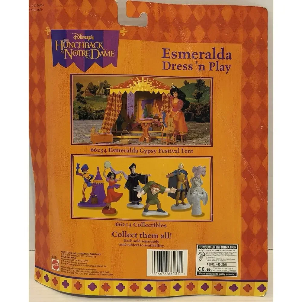 Mattel Disney Hunchback of Notre Dame Festival Of Fools #66231 NEW FREE SHIPPING